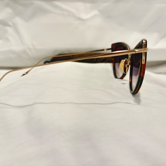 NEW! DITA HEARTBREAKER 22027-B-TRT-GLD; TOURTOISE CHAMPAGNE GOLD W/ PURPLE FLASH - Picture 4 of 8